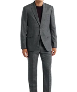 Jeremy Renner TV-Series Mayor of Kingstown Season 04 Mike McLusky Grey Suit