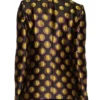 Loot Season 03 Molly Wells Black and Gold Dot Blazer