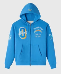 OVO Los Angeles Chargers 2025 Waffle Lined Hoodie