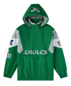 OVO STARTER Philadelphia Eagles 2025 Pullover Jacket