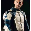 Alexander Skarsgård Pillion 2025 Ray White Motorcycle Leather Jacket