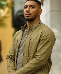 NCIS Sydney S03 Sean Sagar Green Jacket