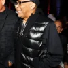 2025 Footwear News Achievement Awards Spike Lee Black Puffer Hoodie
