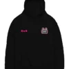 VANDY THE PINK Soldiers Squid Game Pullover Black Printed Hoodie