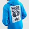 Stranger Things Born to Rock SQWK Graphic Blue Hoodie