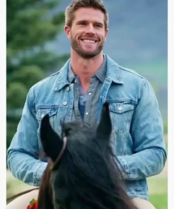 Davey Fisher Finding Mr. Christmas Denim Jacket