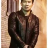 The Copenhagen Test Simu Liu Leather Jacket