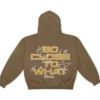 Tate Mcrae Stars Brown Kangaro Pocket Pullover Hoodie