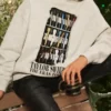 The Eras Tour Microphone Set Taylor Swift Grey Printed Hoodie