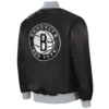 Starter Brooklyn Nets The Ambassador Satin Full-Zip Jacket