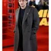 The Family Plan 2 Premiere 2025 Kit Harington Brown Coat