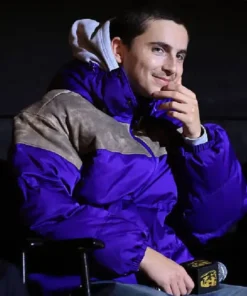 Marty Supreme BAFTA Screening Timothée Chalamet Puffer Jacket