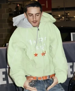 The Graham Norton Show Timothée Chalamet Supreme Green Jacket