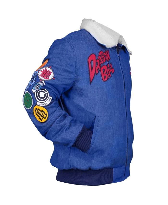 BREEZE x Dragon Ball 2026 Blue Denim Jacket