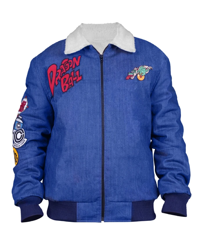 Dragon Ball 2026 Blue Denim Jacket