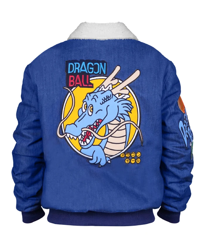 Dragon Ball x BREEZE 2026 Denim Blue Jacket