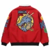 BREEZE x Dragon Ball 2026 Red Denim Boa Jacket for Men and Women