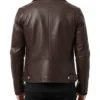 Vanguard Dark Brown Biker Jacket