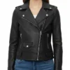 Oakline Leather Biker Jacket