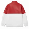 Two Tone Cafe Racer Leather Jacket