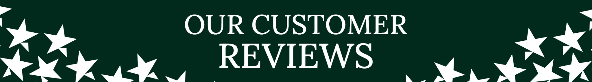 Our Customer reviews