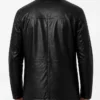 Bristol Mens Lambskin 3-4 Length Car Black Coat