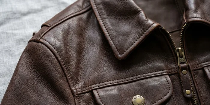 Brown leather Jackets Banner