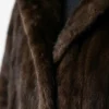Mens Dark Brown Fur Coat