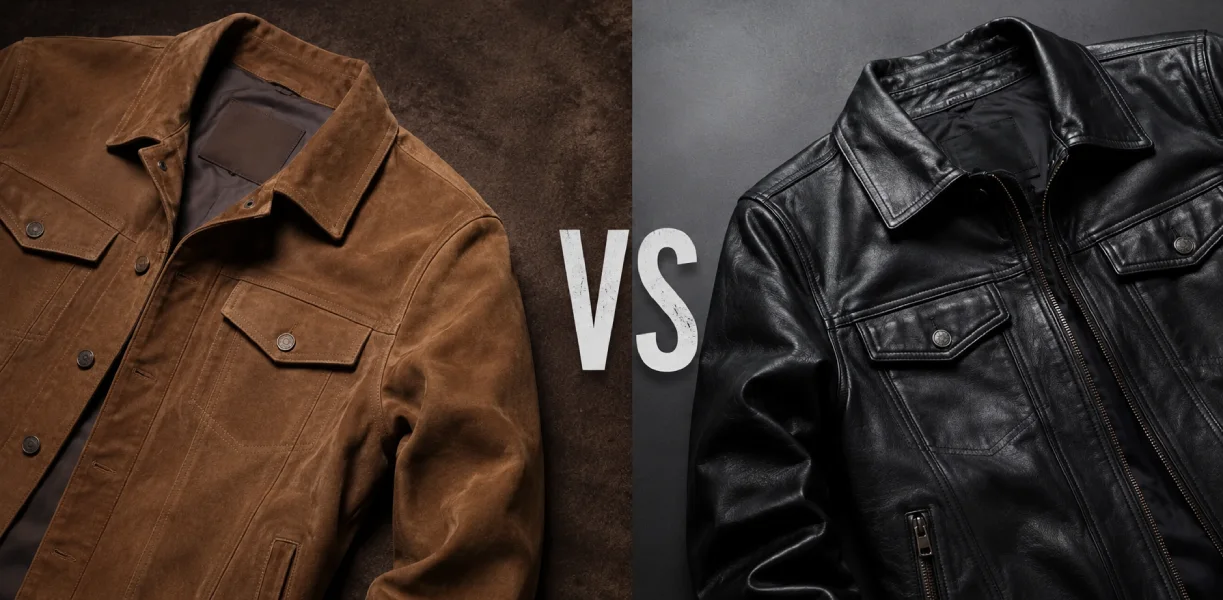 Genuine Leather vs Suede Jackets