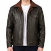 Buy Klen Brown Classic Jacket