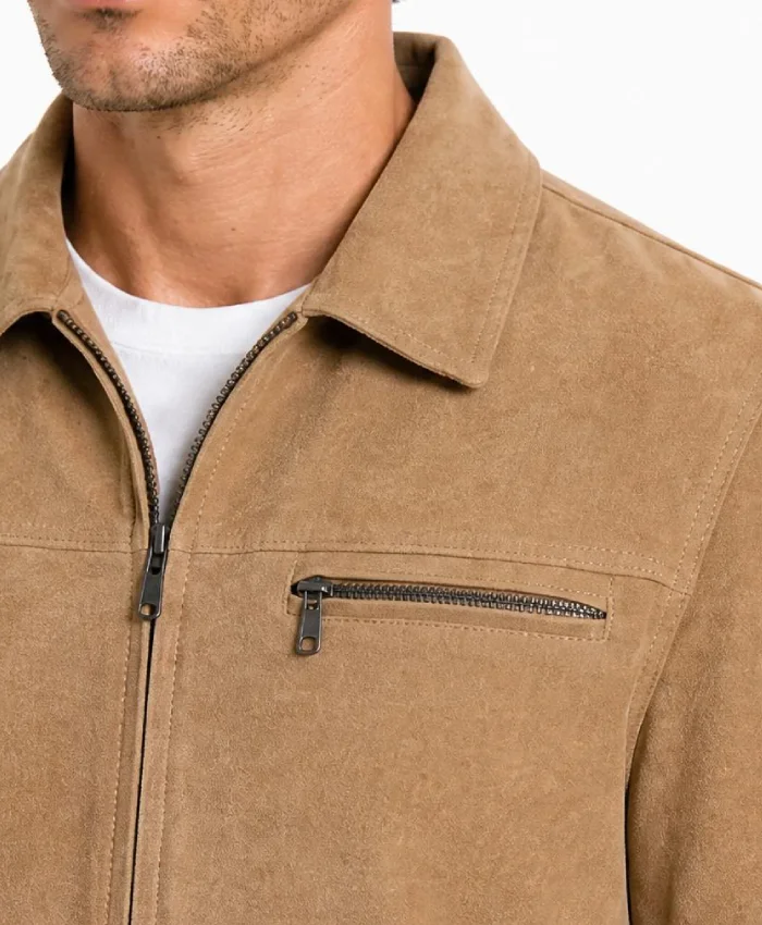 Men’s Italian Suede Grant Jacket For Men