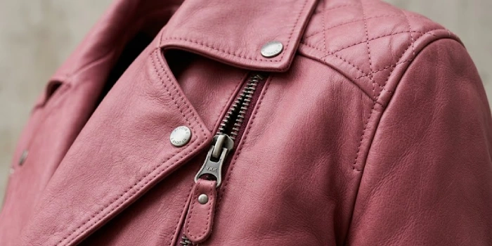 Pink leather Jackets Banner