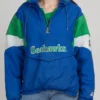Buy Seattle Seahawks 90s Pullover Hooded Jacket