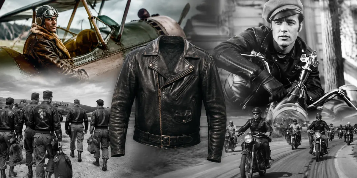 A Brief History of the Leather Jacket