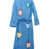 Mug Life Bathrobe in blue