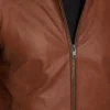 Remy brown Leather Jacket