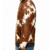 Buy Bomber Mens Cowhide Leather Jacket