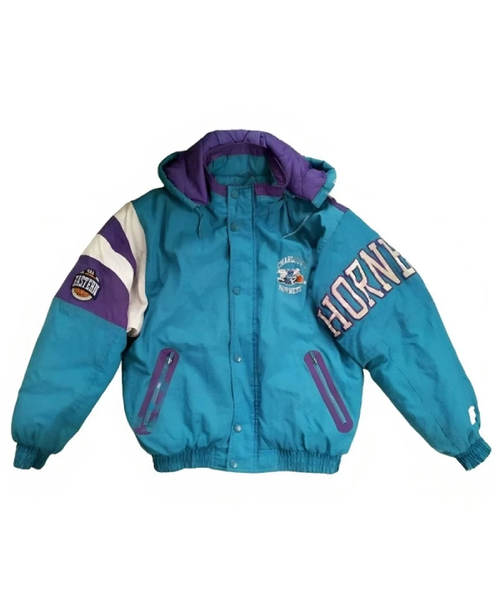 Buy 90s Charlotte Hornets Jacket