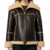 Shop Calina Bonded Shearling Coat