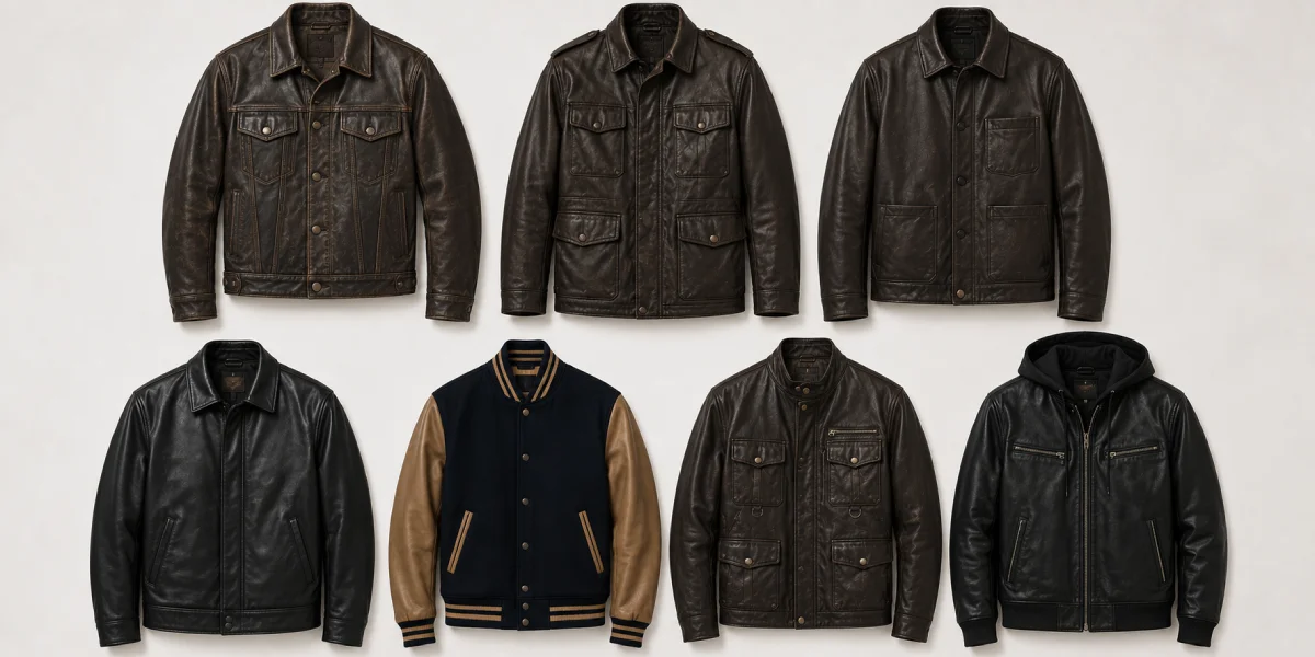 Casual, Workwear and Streetwear Leather Jackets