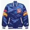 Buy Denver Broncos Exclusive Blue Satin Jacket