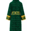 Green Baroque Versace Bath Robe Back