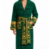 Green Baroque Versace Robe Front