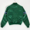 1990s Seattle Seahawks Satin Green Jacket