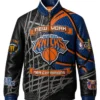 NBA Jeff Hamilton x New York Knicks 2026 Leather Jacket