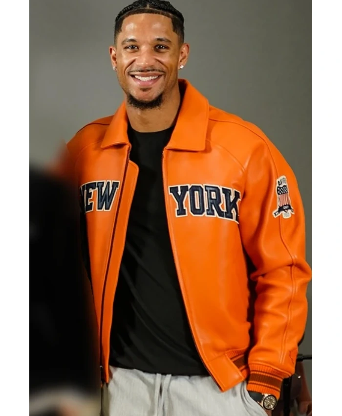 Knicks x Kith x Avirex Porsche 911 Orange Jacket