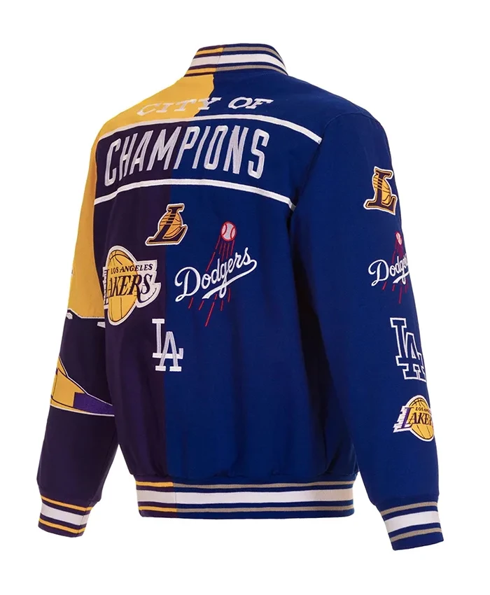 Buy Los Angeles Lakers and Dodgers City of Champions Jacket
