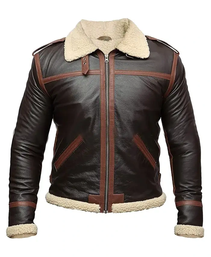 Resident Evil 4 Leon Kennedy Shearling Jacket