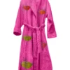 Lush Lips hot pink Bathrobe