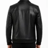 Buy Mens Legacy Black Leather Biker Jacket